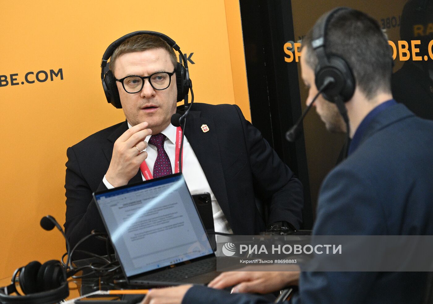 ПМЭФ-2024. Студия радио Sputnik