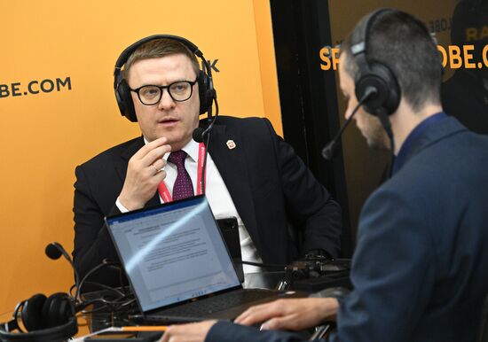 ПМЭФ-2024. Студия радио Sputnik