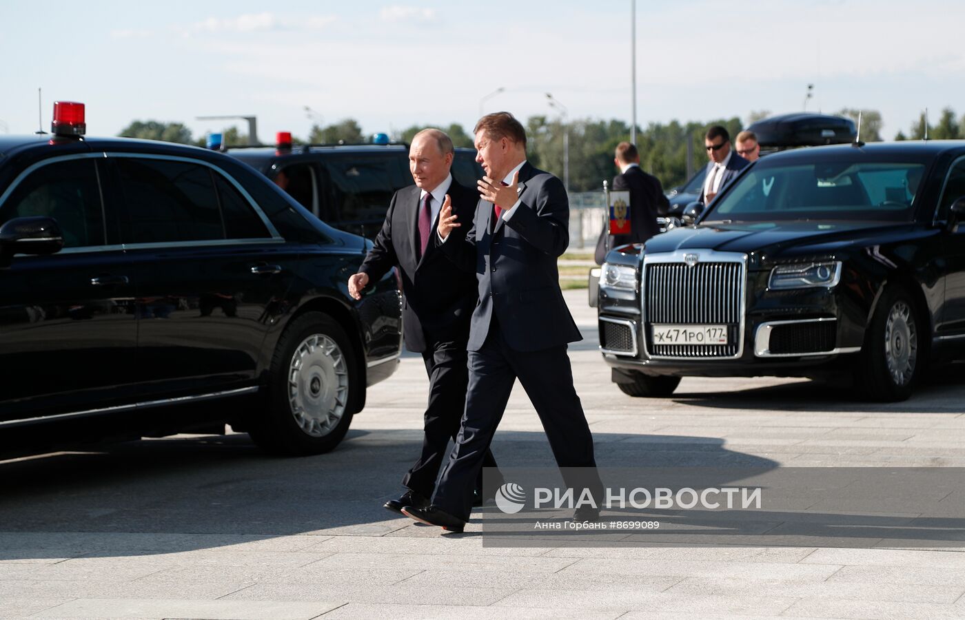 Рабочая поездка президента Владимира Путина в Санкт-Петербург