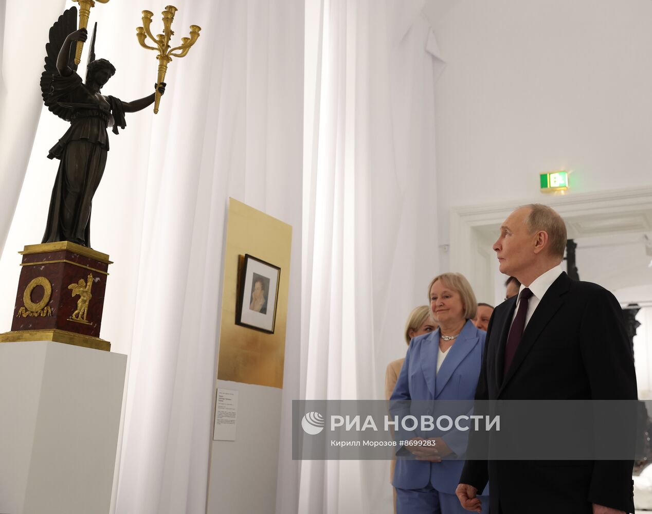 Рабочая поездка президента Владимира Путина в Санкт-Петербург