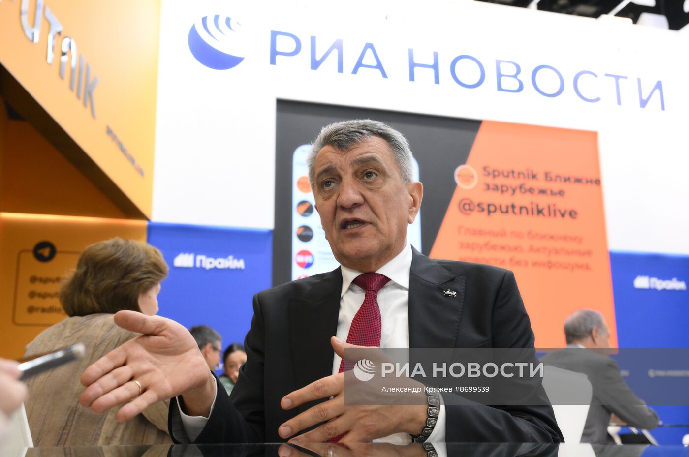ПМЭФ-2024. Стенд РИА Новости