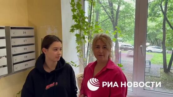 Соседка убитого на западе Москвы мужчины рассказывает о хлопках и выстрелах во дворе