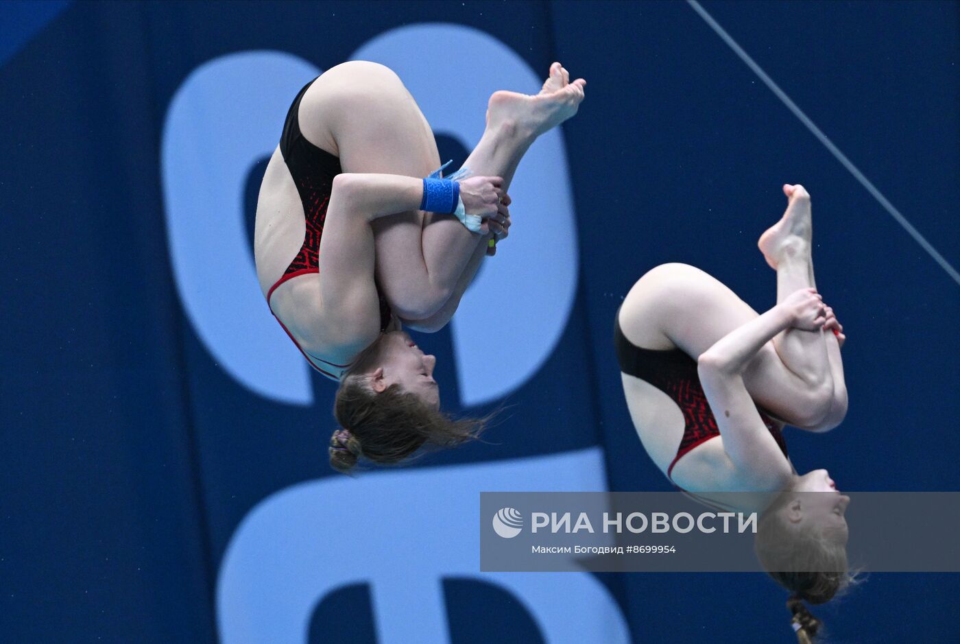 Чемпионат России по прыжкам в воду. Синхронные прыжки. Вышка 10 метров. Женщины. Финал