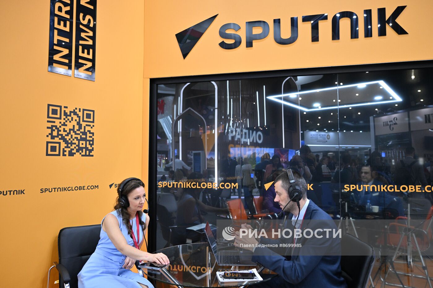 ПМЭФ-2024. Студия радио Sputnik