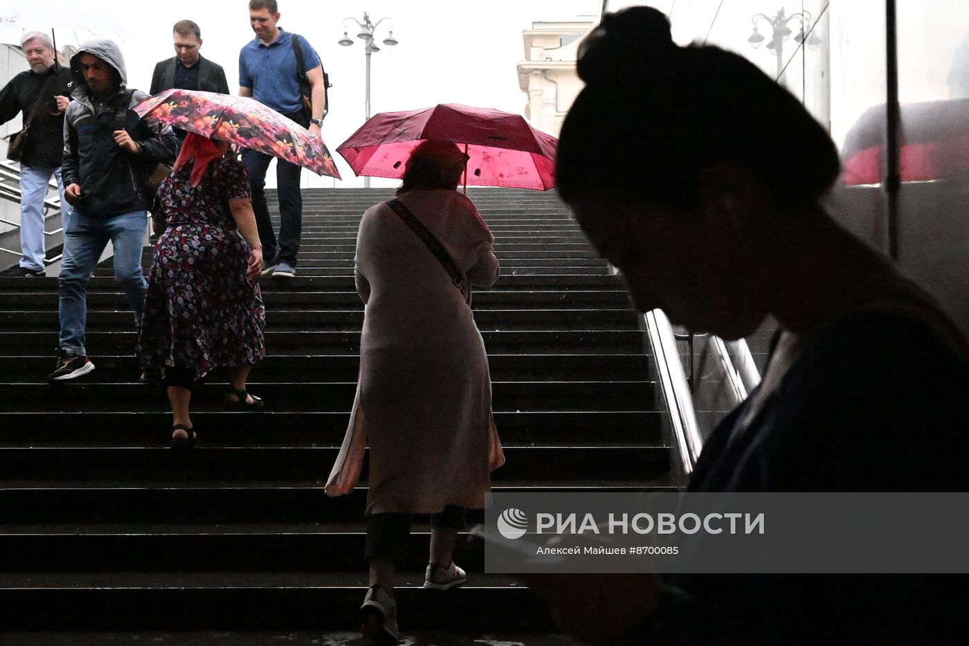 Дождь в Москве