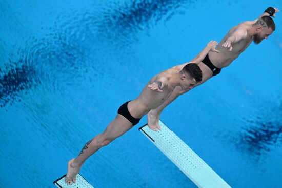 Чемпионат России по прыжкам в воду. Синхронные прыжки. Трамплин 3 метра. Мужчины. Финал