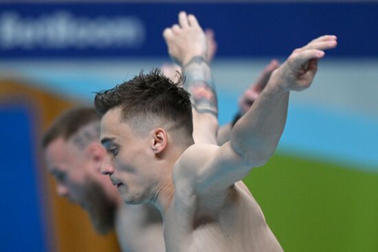 Чемпионат России по прыжкам в воду. Синхронные прыжки. Трамплин 3 метра. Мужчины. Финал