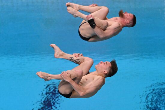 Чемпионат России по прыжкам в воду. Синхронные прыжки. Трамплин 3 метра. Мужчины. Финал