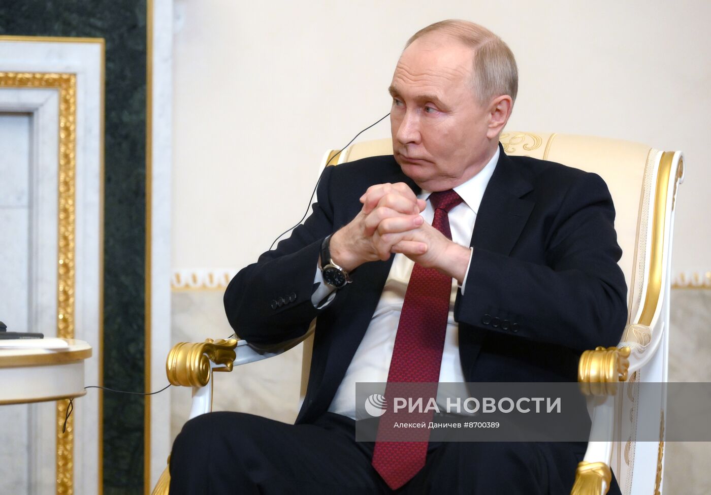 Президент Владимир Путин провел встречу с президентом Республики Сербская Милорадом Додиком