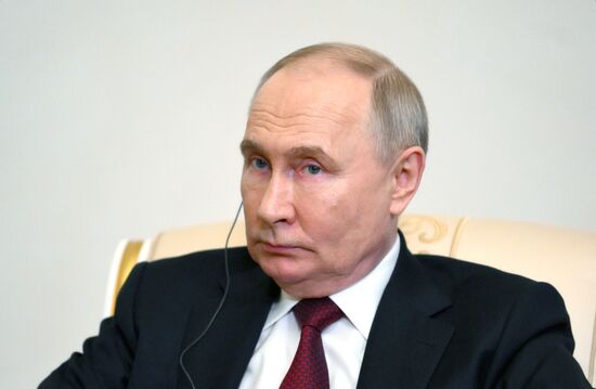 Президент Владимир Путин провел встречу с президентом Республики Сербская Милорадом Додиком