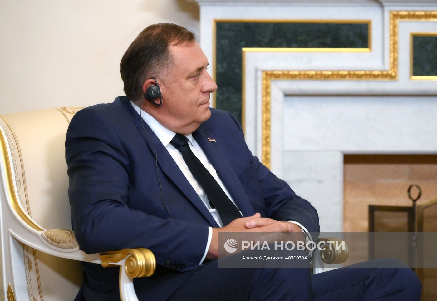 Президент Владимир Путин провел встречу с президентом Республики Сербская Милорадом Додиком