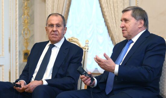 Президент Владимир Путин провел встречу с президентом Республики Сербская Милорадом Додиком