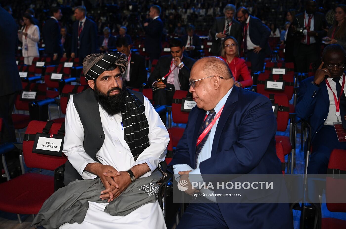 ПМЭФ-2024. Сбор гостей перед пленарным заседанием