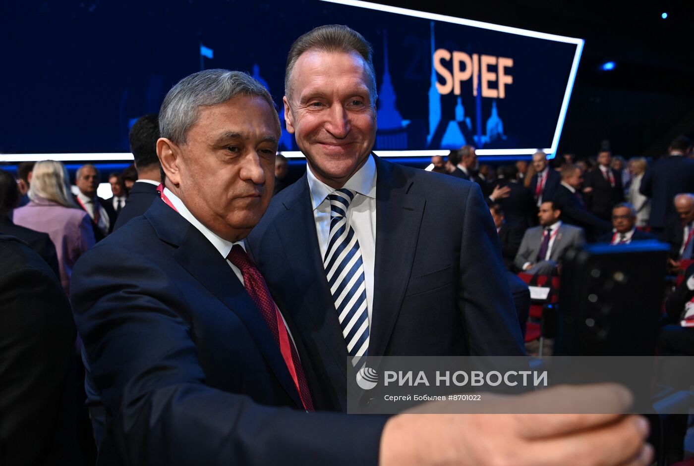 ПМЭФ-2024. Сбор гостей перед пленарным заседанием