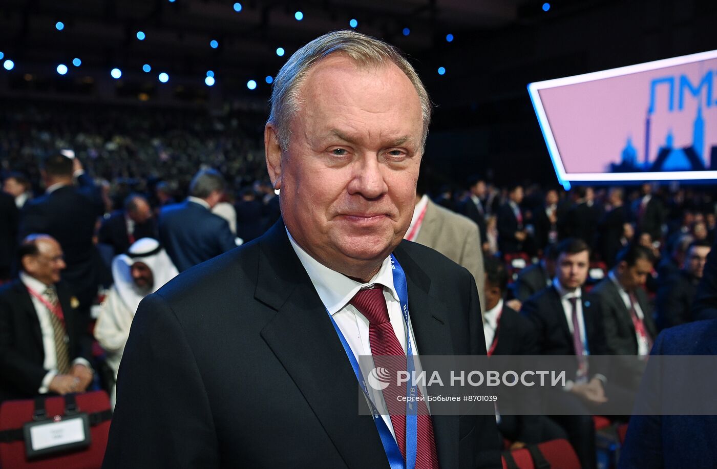 ПМЭФ-2024. Сбор гостей перед пленарным заседанием