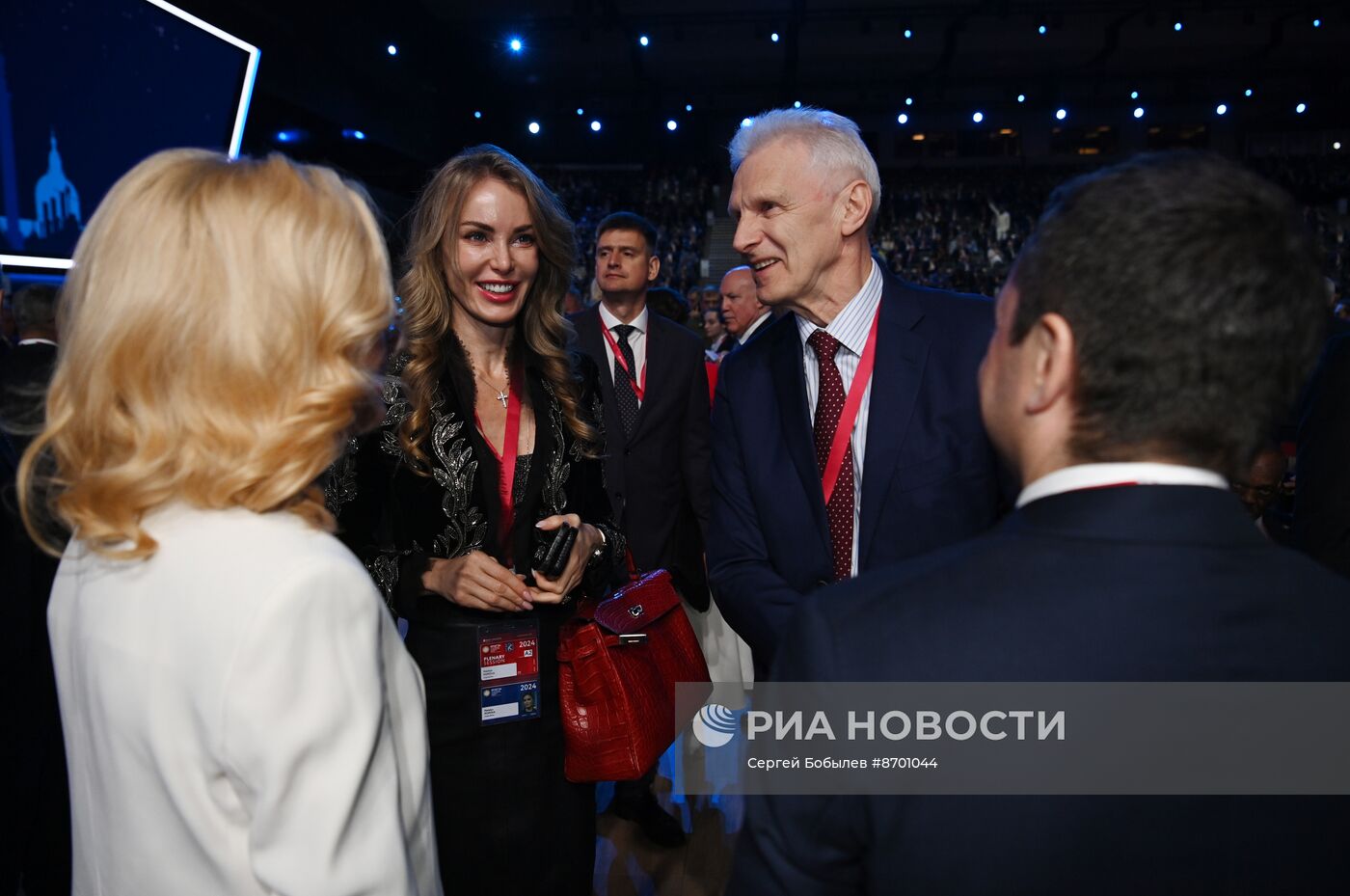 ПМЭФ-2024. Сбор гостей перед пленарным заседанием