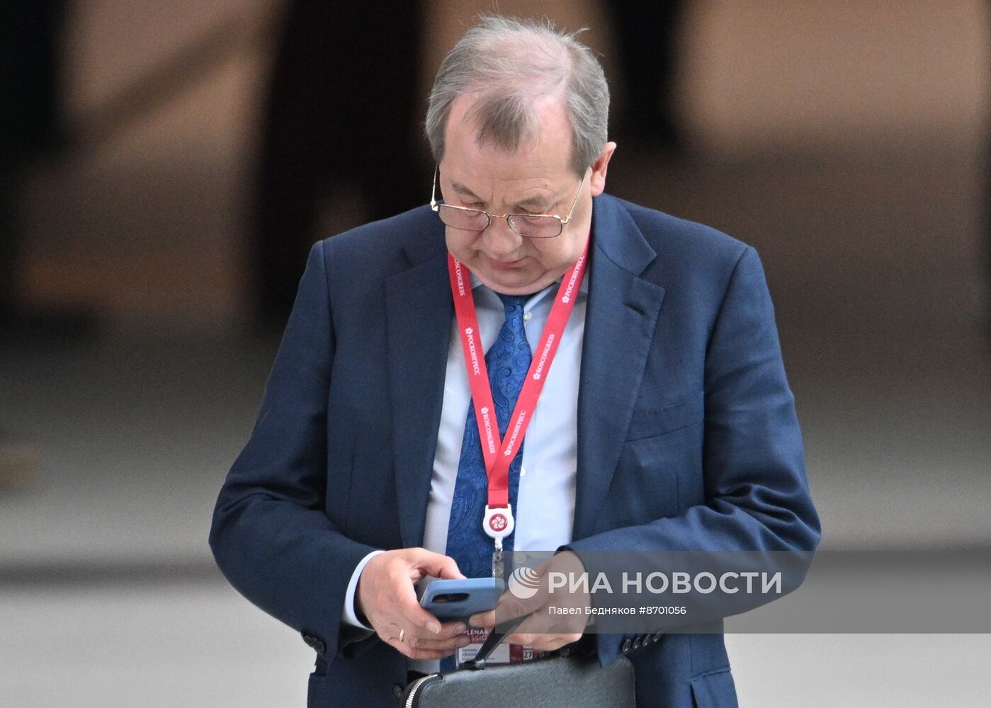 ПМЭФ-2024. Сбор гостей перед пленарным заседанием