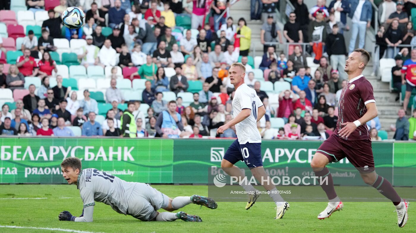 Футбол. Товарищеский матч Белоруссия  Россия