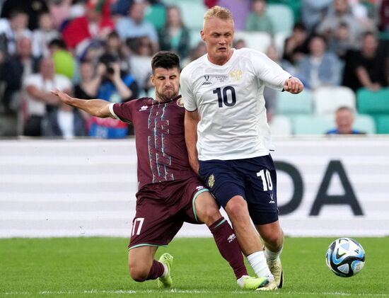 Футбол. Товарищеский матч Белоруссия  Россия