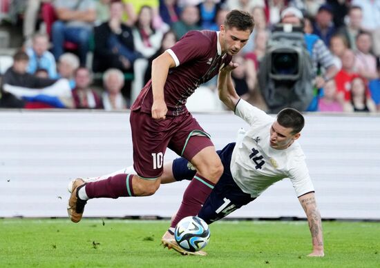 Футбол. Товарищеский матч Белоруссия  Россия