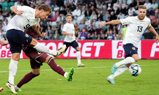 Футбол. Товарищеский матч Белоруссия  Россия