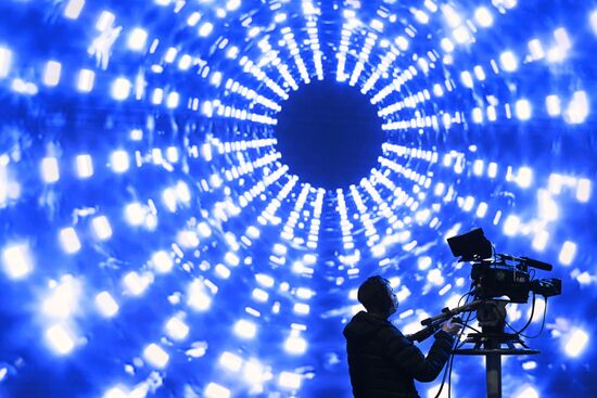 Выставка "Россия". Торжественное закрытие образовательного заезда Таврида.Арт