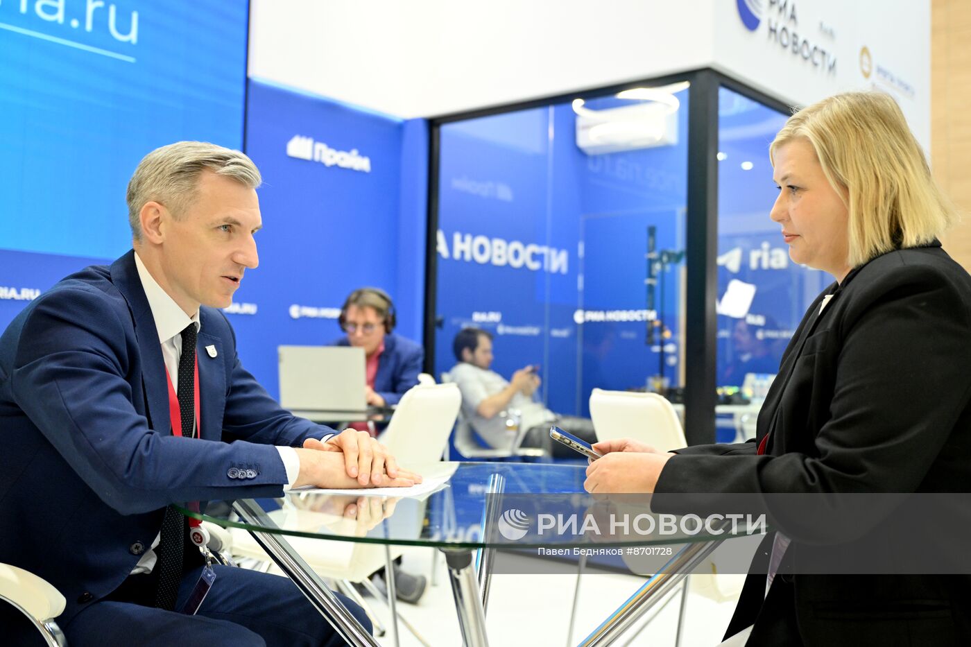 ПМЭФ-2024. Стенд РИА Новости