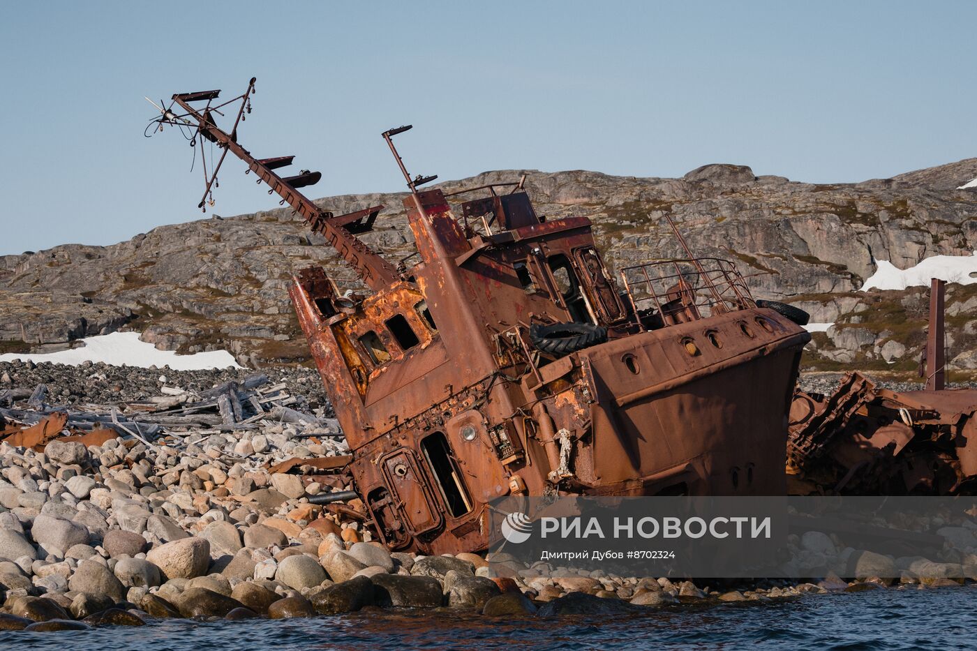 Кольский залив в Мурманской области