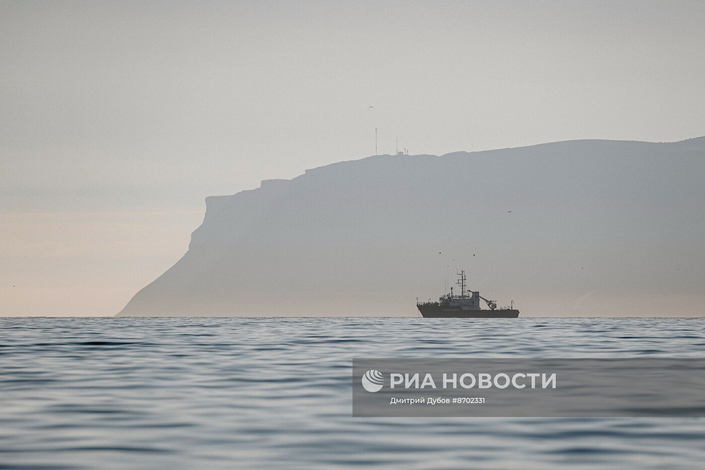 Кольский залив в Мурманской области