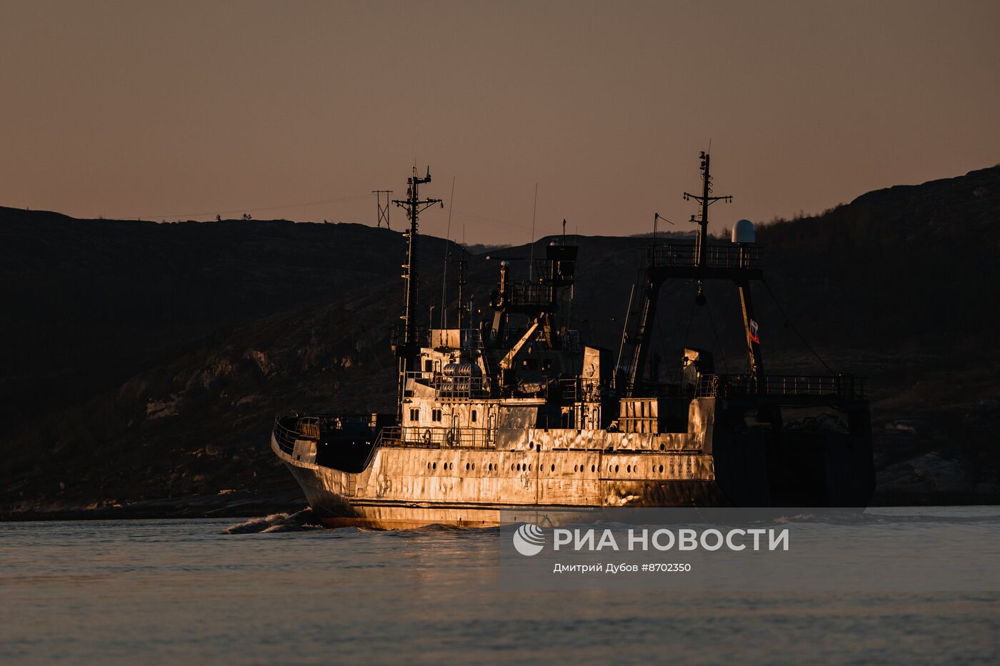 Кольский залив в Мурманской области