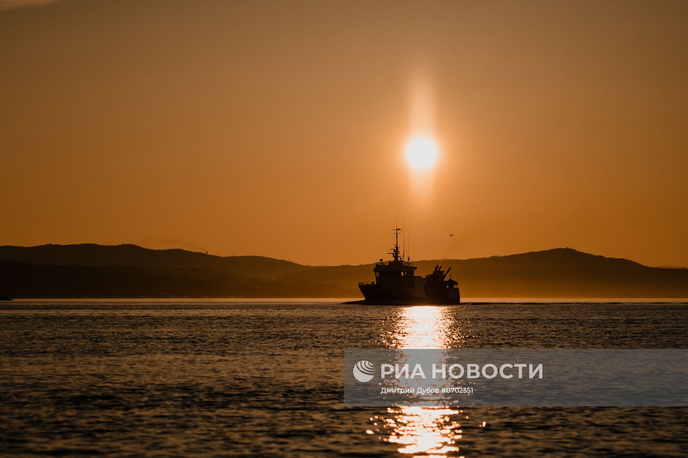 Кольский залив в Мурманской области