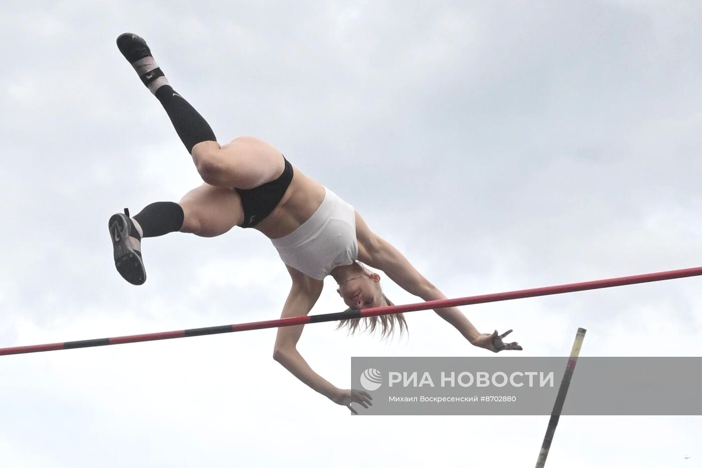 Неделя легкой атлетики. Прыжки у Парка Горького