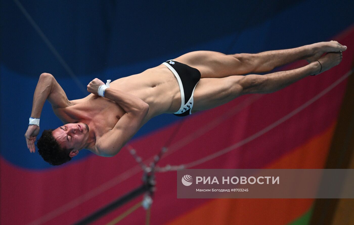 Чемпионат России по прыжкам в воду. Вышка 10 метров. Мужчины. Финал