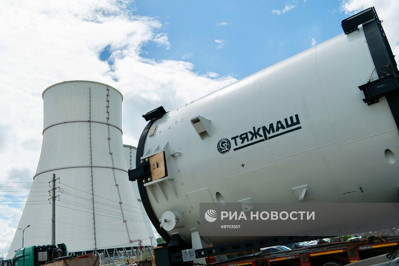 На стройплощадку Курской АЭС-2 доставлен транспортный шлюз для второго энергоблока