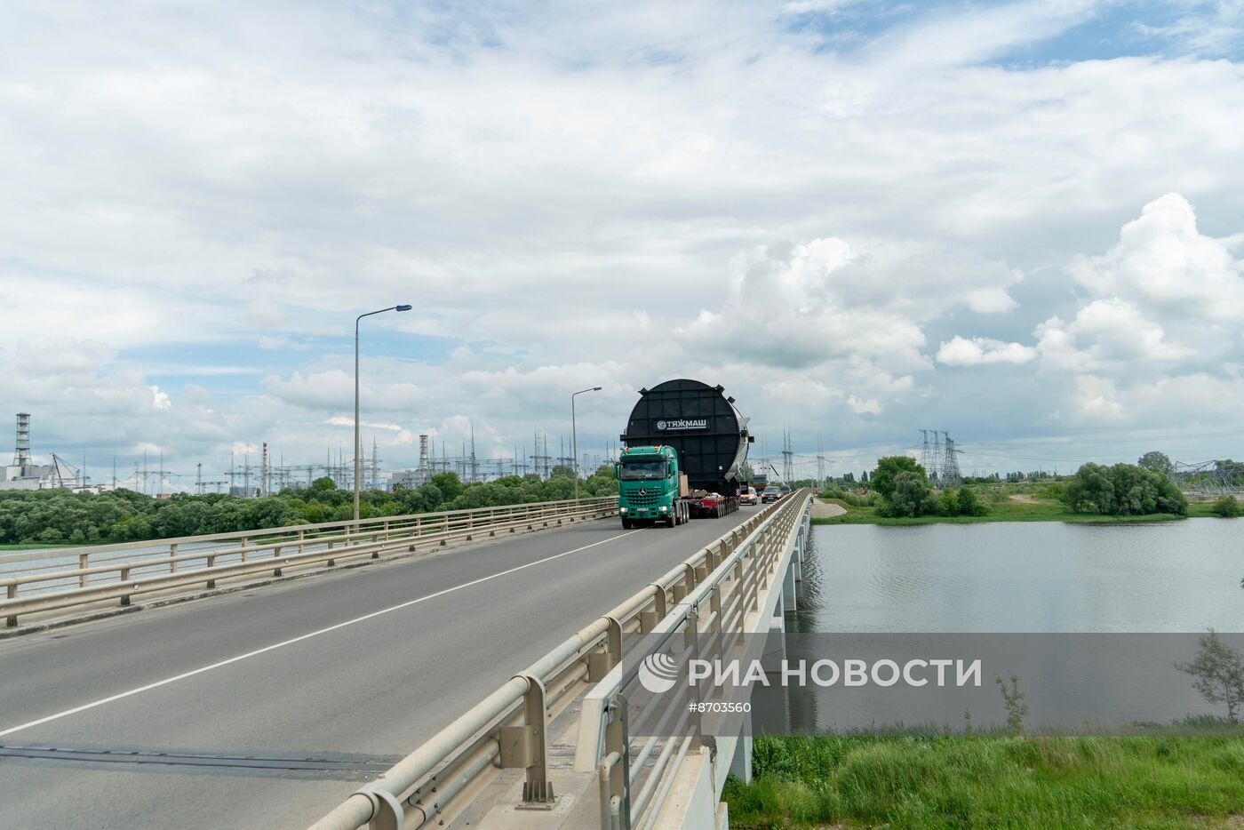 На стройплощадку Курской АЭС-2 доставлен транспортный шлюз для второго энергоблока