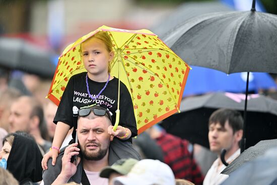 Праздничный концерт, посвященный Дню России