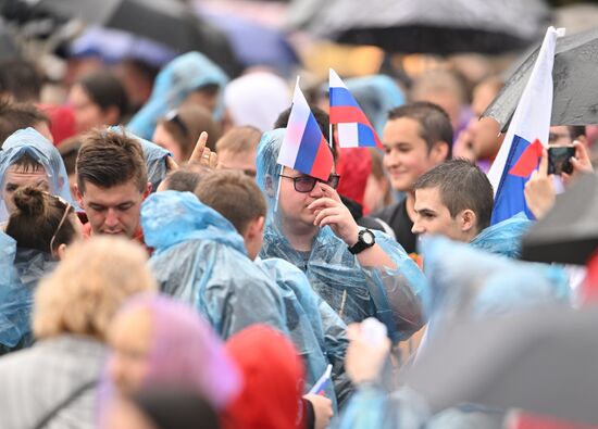 Праздничный концерт, посвященный Дню России