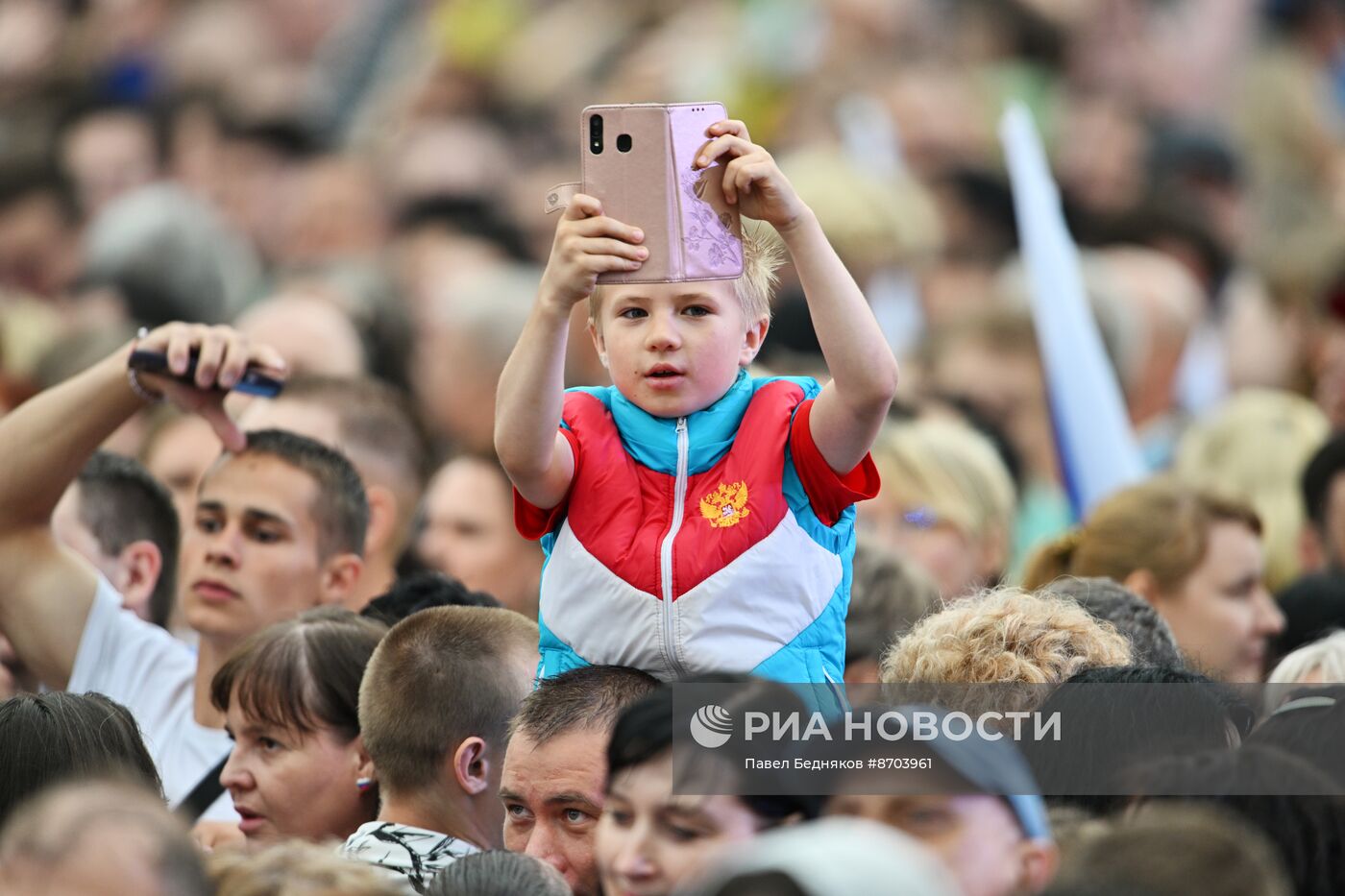 Праздничный концерт, посвященный Дню России