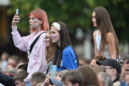 Праздничный концерт, посвященный Дню России