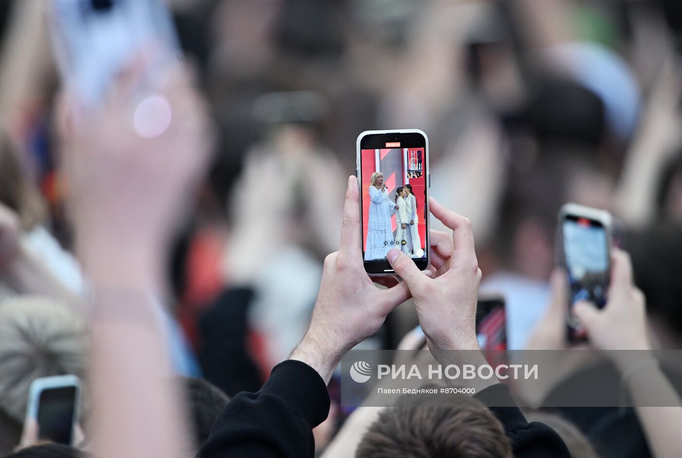 Праздничный концерт, посвященный Дню России