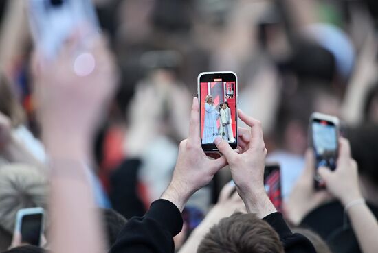 Праздничный концерт, посвященный Дню России