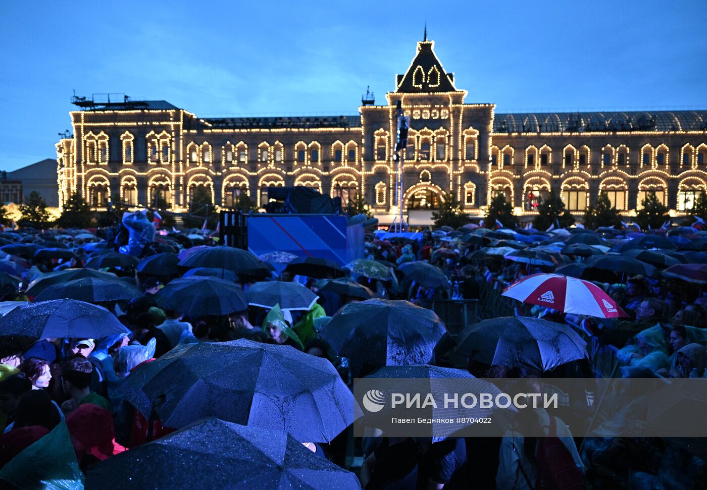 Праздничный концерт, посвященный Дню России
