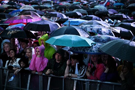 Праздничный концерт, посвященный Дню России