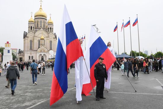 Празднование Дня России