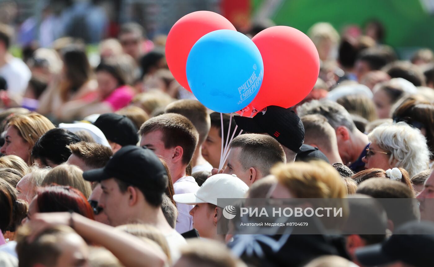 Выставка "Россия". Концерт "Блогеры России"