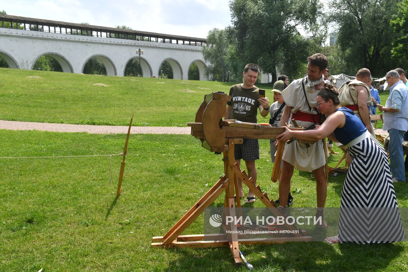 Московский исторический фестиваль "Времена и эпохи" 