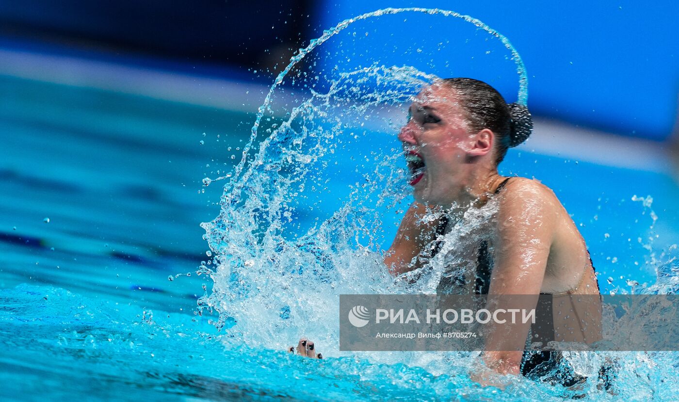 Игры БРИКС. Синхронное плавание. Дуэт. Техническая программа