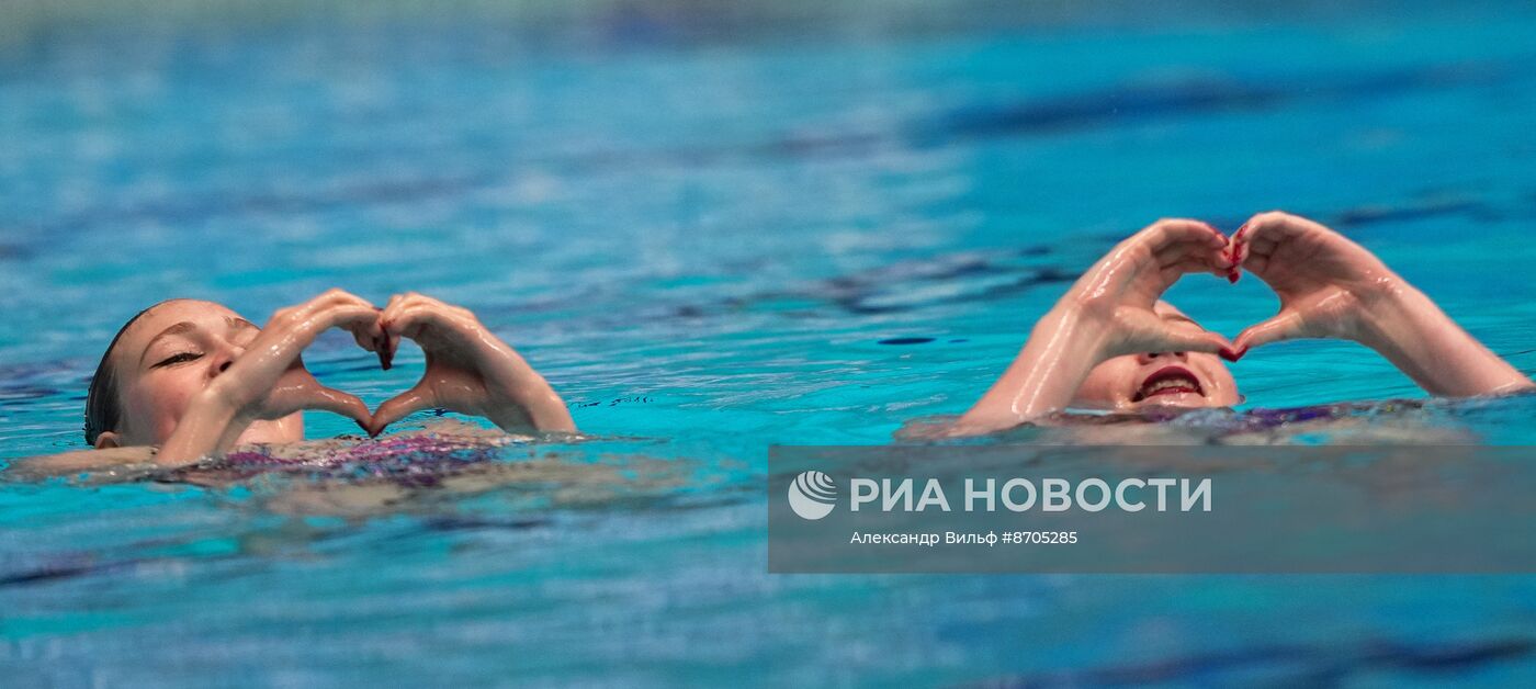 Игры БРИКС. Синхронное плавание. Дуэт. Техническая программа