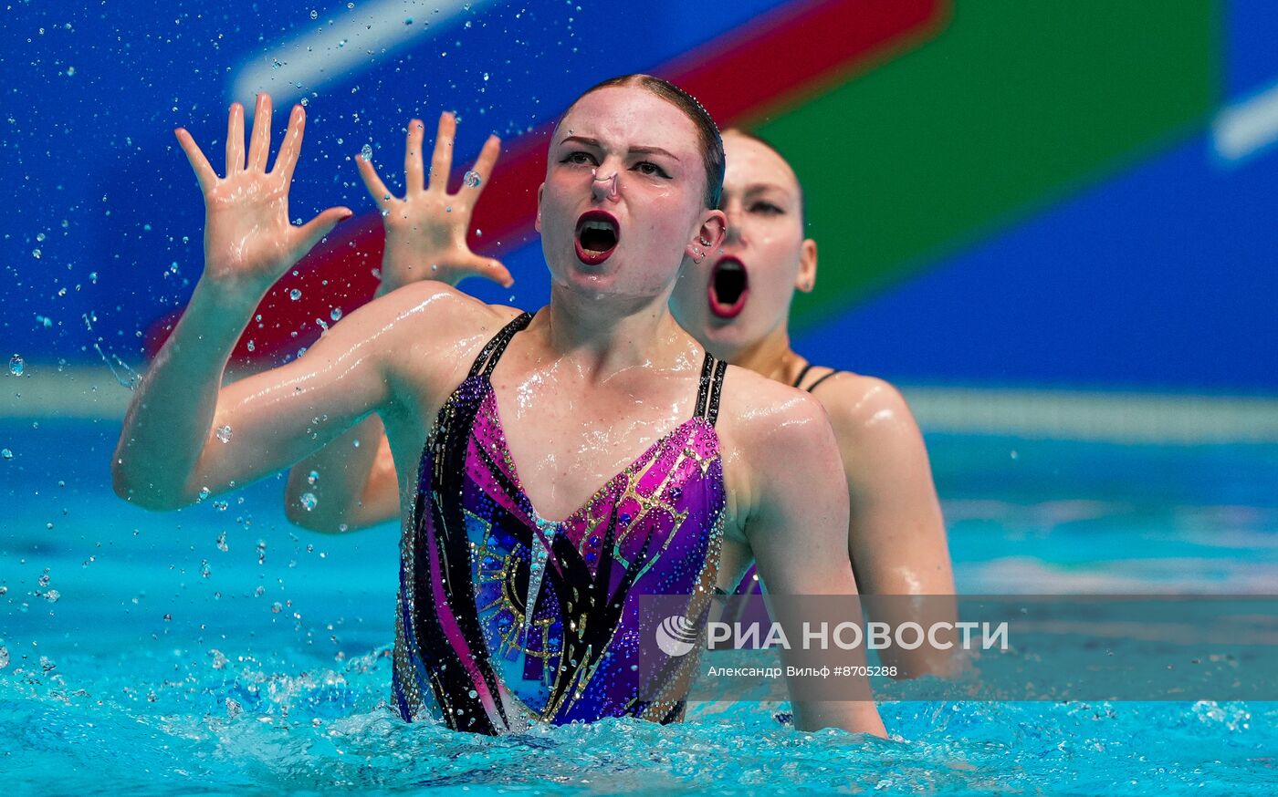 Игры БРИКС. Синхронное плавание. Дуэт. Техническая программа