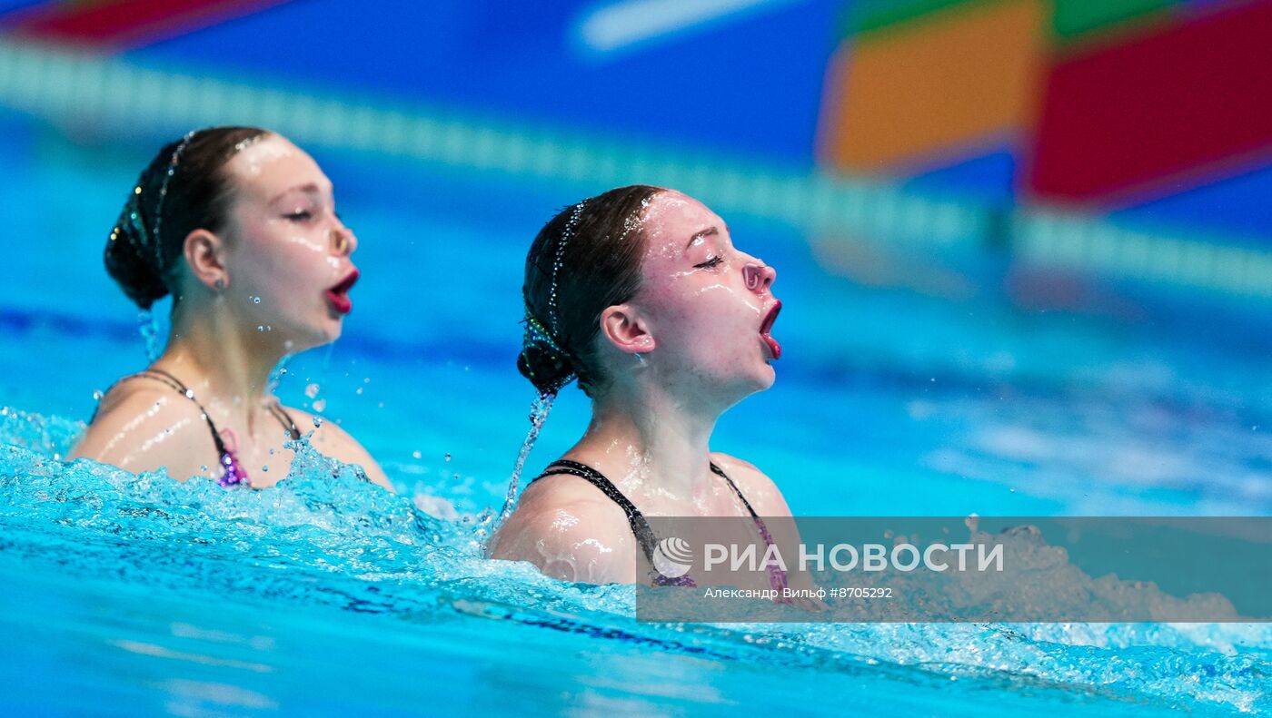 Игры БРИКС. Синхронное плавание. Дуэт. Техническая программа